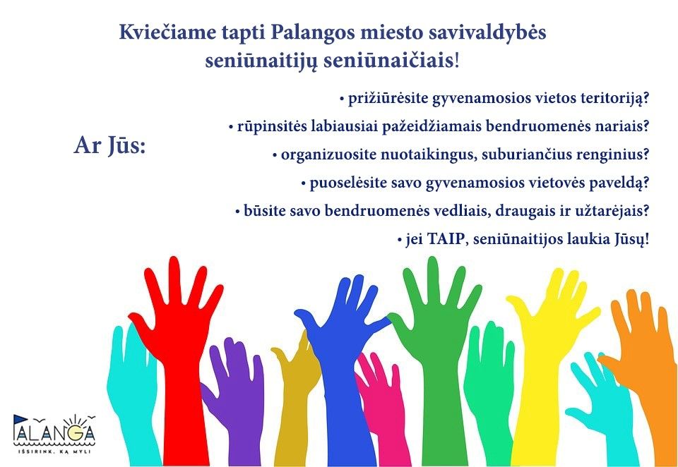 Palangiškiai kviečiami dalyvauti seniūnaičių rinkimuose
