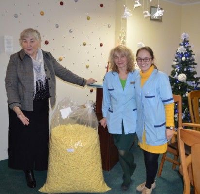 I. Biriukaitė padėkojo už Globos namams perduotas mūsų skaitytojų dovanas.