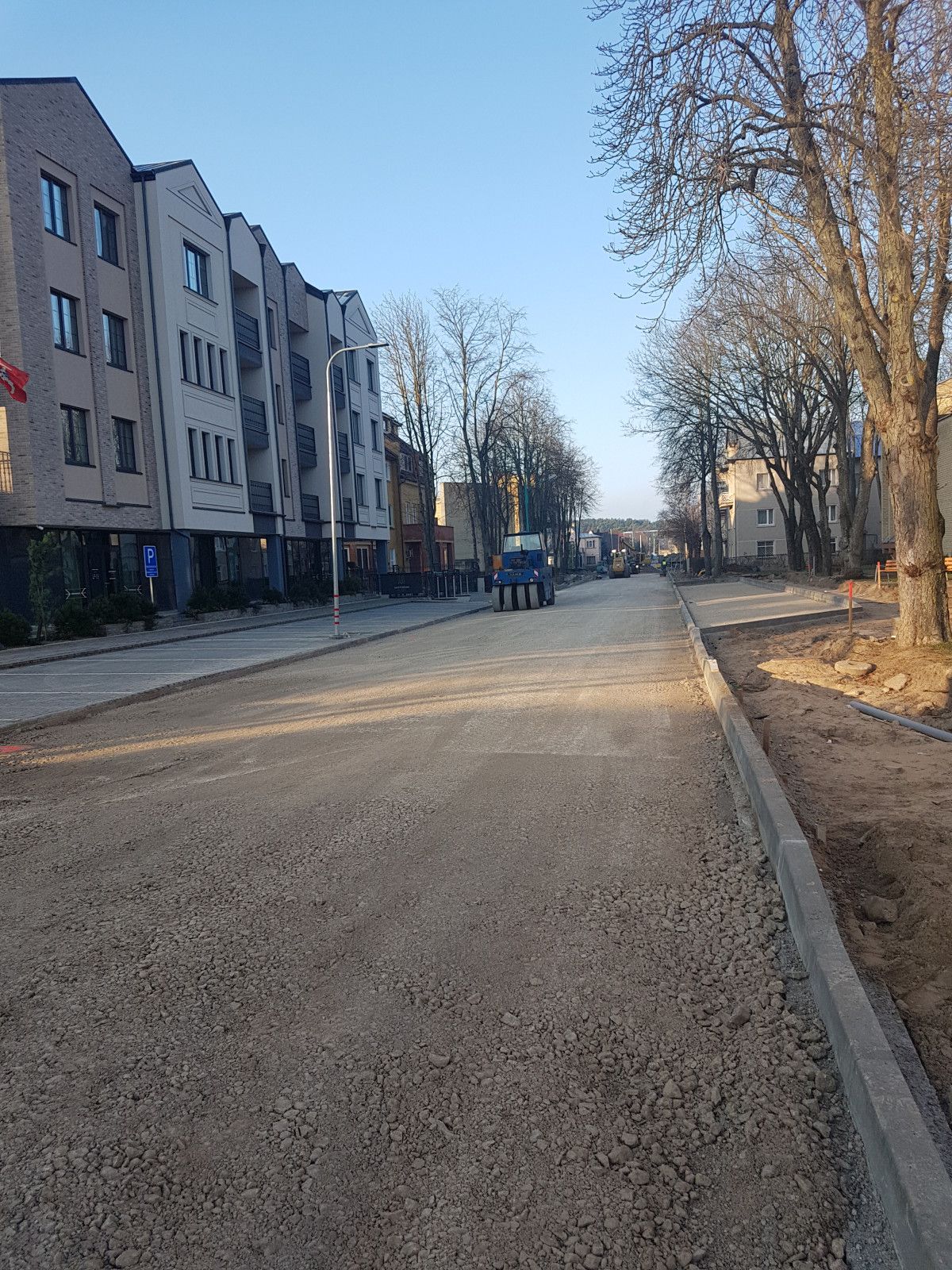 Palangoje intensyviai vyksta gatvių tvarkymo darbai