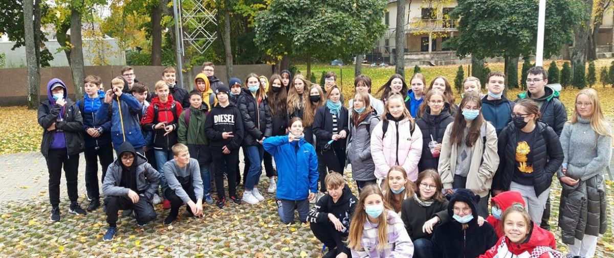 „Baltijos“ pagrindinės mokyklos aštuntų klasių mokiniai dalyvavo orientacinėse varžybose „Ar pažįsti Palangą?