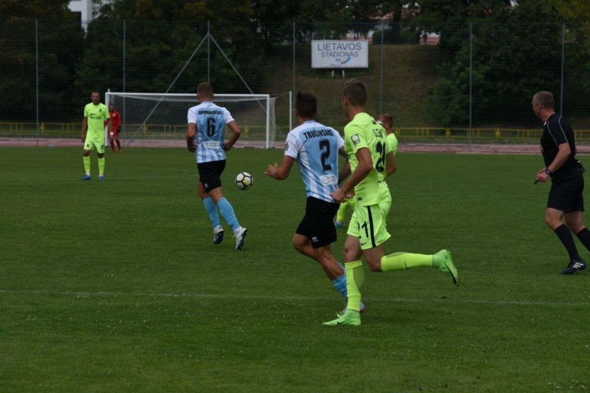 LFF nesuteikė Palangos futbolo klubui "Palanga" I lygos licencijos