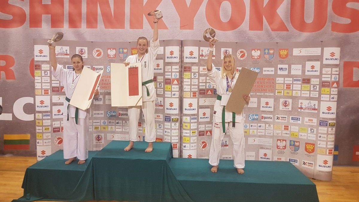 Senosios gimnazijos mokinė Julija Balčiūtė – Europos čempionė