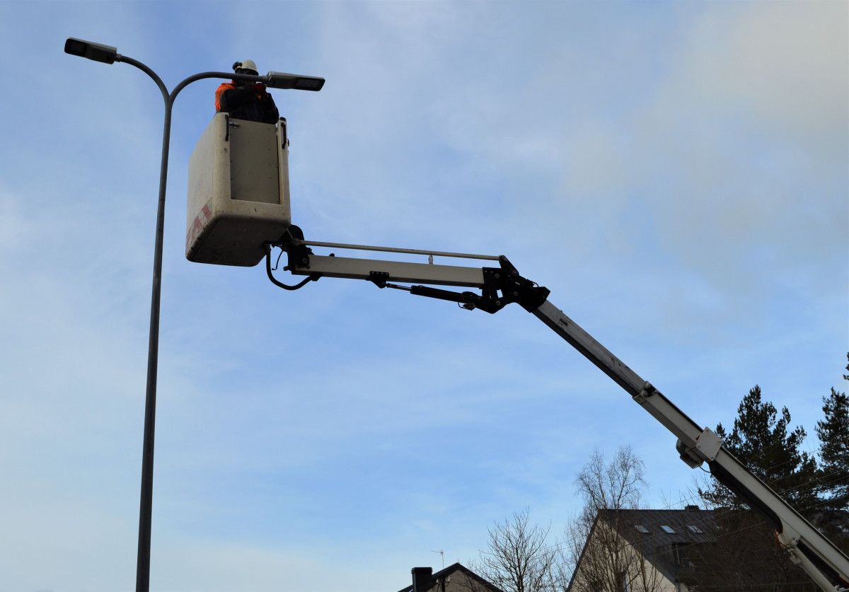 Palangoje modernizuojamas gatvių apšvietimas