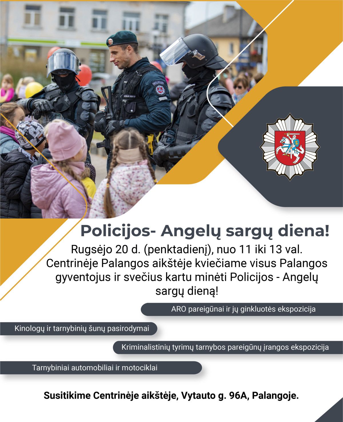 Kvietimas į Policijos dienos renginį