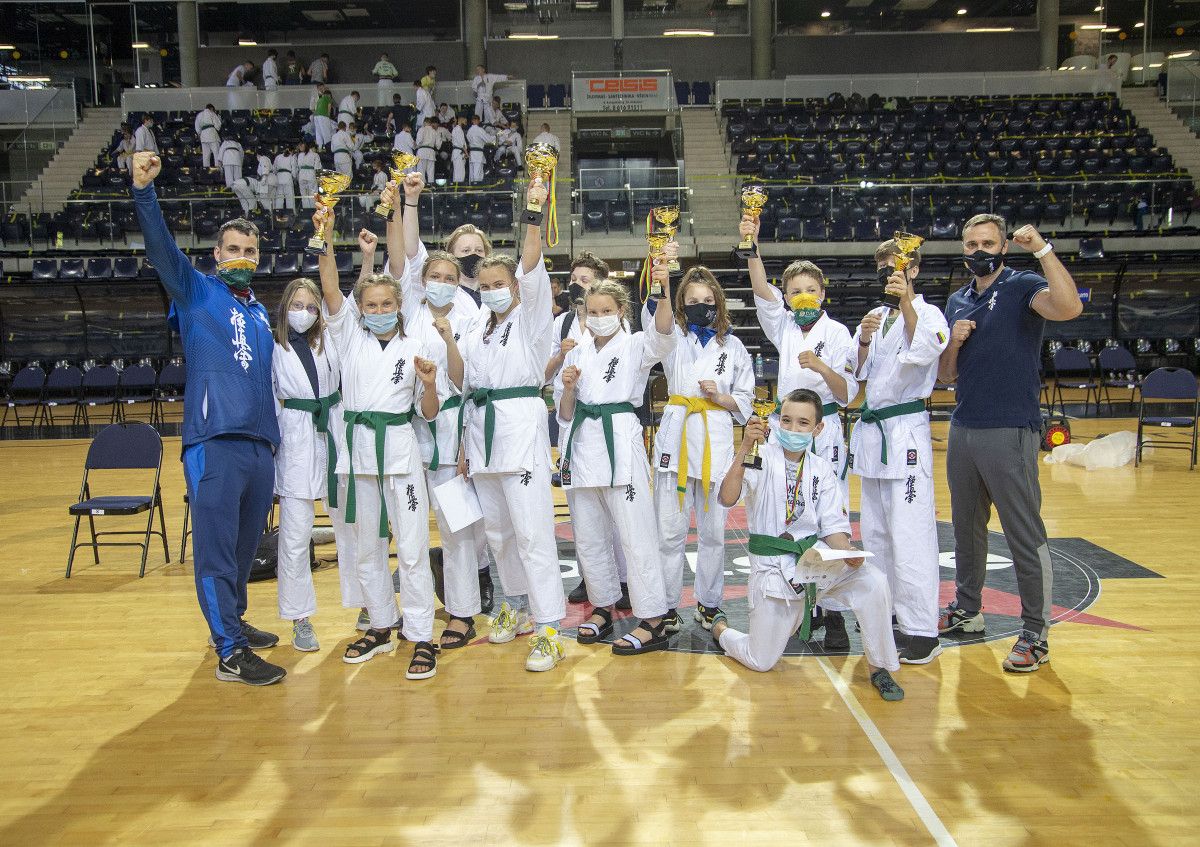 Palangiškiai Lietuvos Karate Kyokushin vaikų čempionate