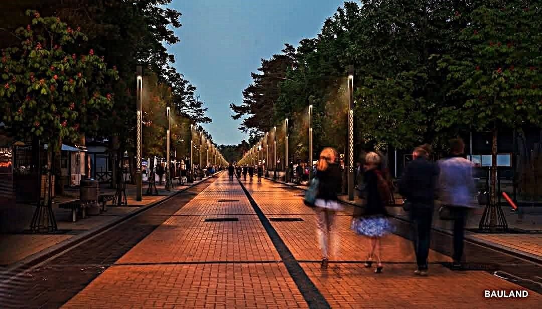 Pradedamų darbų ant Jūros tilto ir J. Basanavičiaus gatvėje grafikas, aktualu ir palangiškiams, ir miesto svečiams (FOTO GALERIJA)