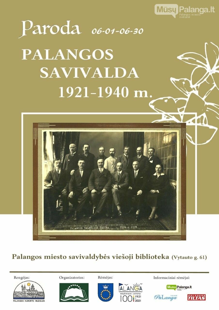 Palangos miesto bibliotekos interneto skaitykloje birželį vyksta paroda „Palangos savivalda 1921-1940 metais"