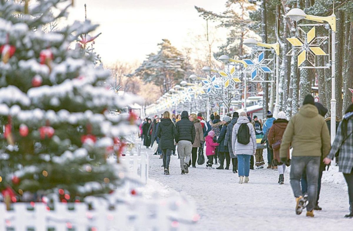 Per Kalėdas Palangoje visų laukia muzika ir pramogos
