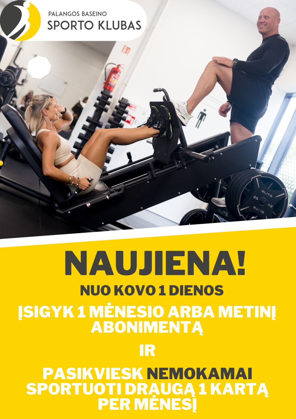 Palangos baseino sporto klubo pasiūlymas