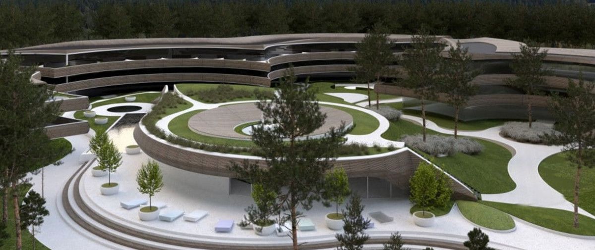 Prie Palangos planuojamas modernus daugiabučių, viešbučių ir SPA kompleksas