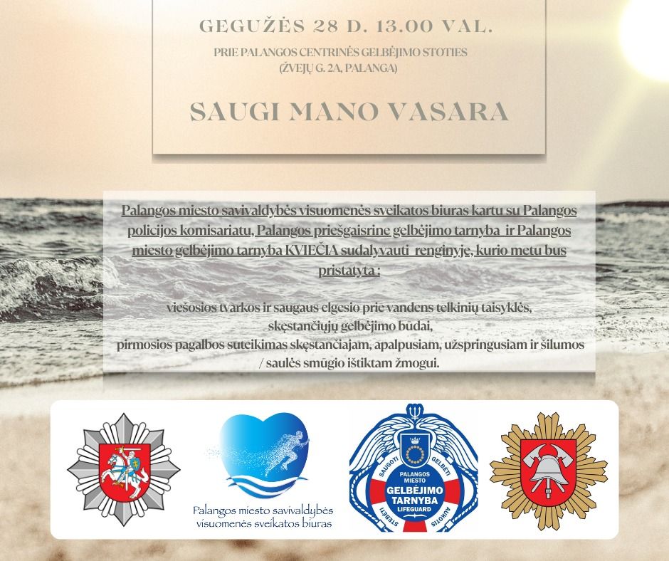 Akcija „Saugi mano vasara“