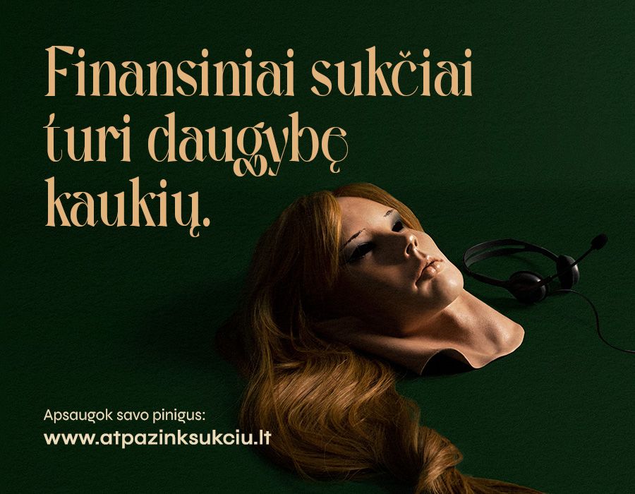 Kodėl skambino iš „banko“, suprato tik po kelių dienų