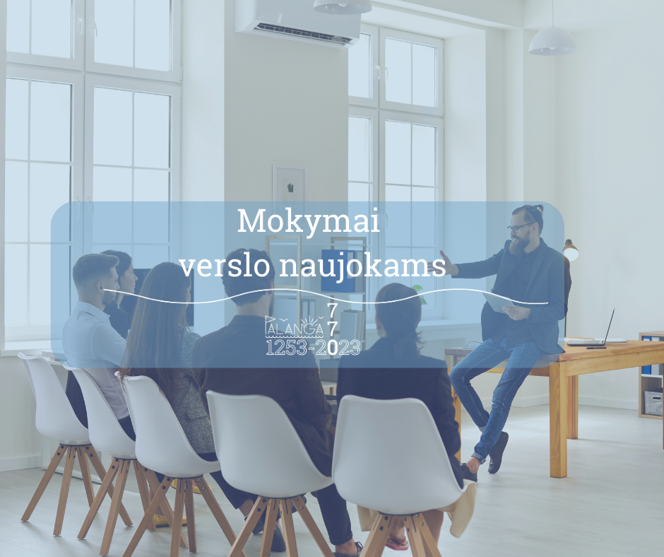 Pranešimas apie verslo naujokams skirtus mokymus „Pradedu verslą alkoholio prekybos srityje. Ką turiu žinoti?“
