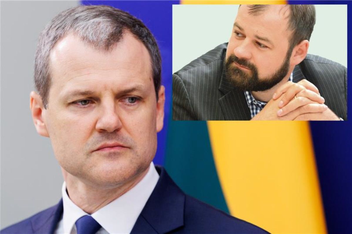 Gintautas Paluckas ir Danas Paluckas. Lrytas.lt nuotr.