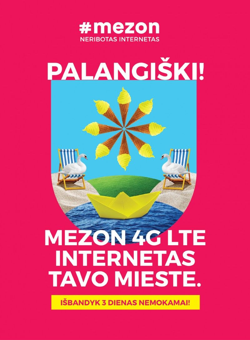 Neribotas MEZON 4G LTE