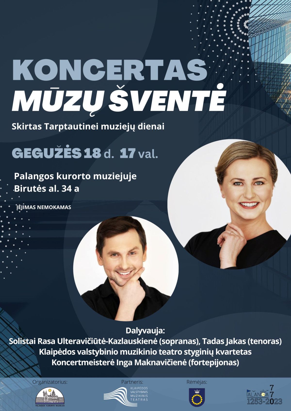 Tarptautinei muziejų dienai skirtas koncertas