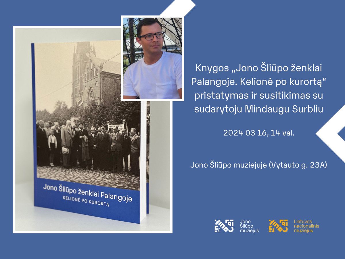 Jono Šliūpo muziejuje – į Palangos tarpukario istoriją žvelgiančios knygos pristatymas