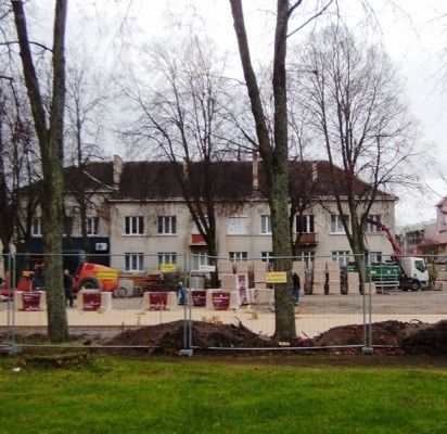 Link jūros vedanti Jūratės gatvė puošiasi naujomis spalvomis