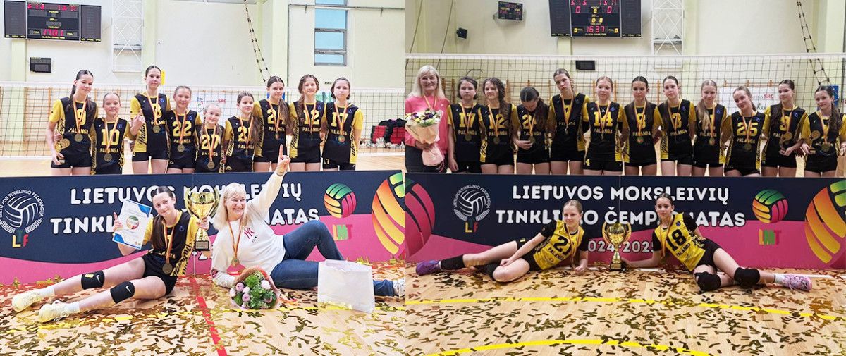 Palangos SC mergaičių U12 komanda ir U13 komanda