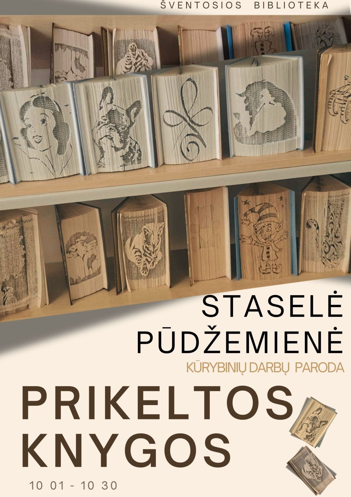 Šventosios bibliotekoje - „Prikeltos knygos“