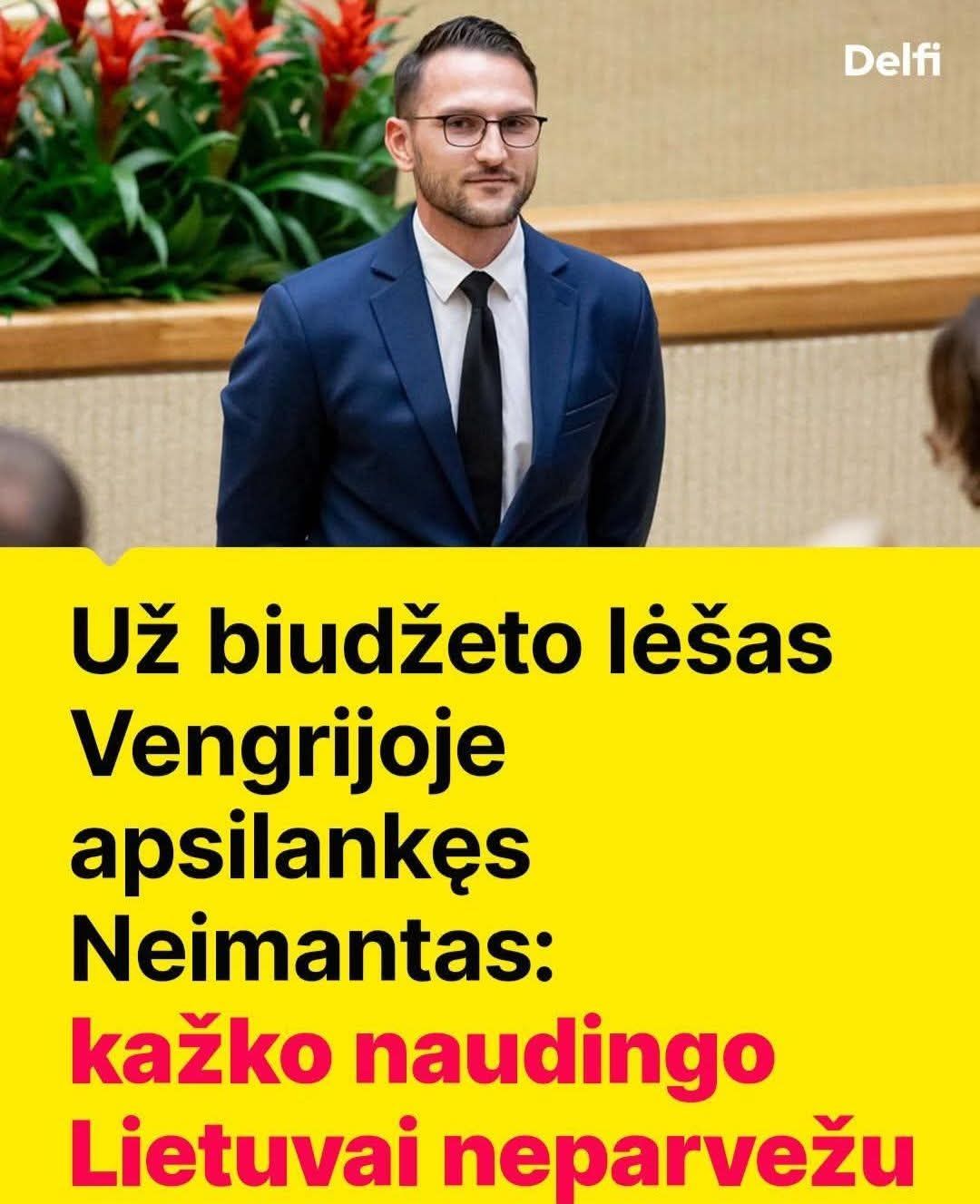 Šarūnas Vaitkus: „Šiandien kyla esminis klausimas – ar K. Neimantas turi teisę apsimesti neutraliu? Istorija mus jau išmokė: neutralumas ir svyravimas kainuoja laisvę“