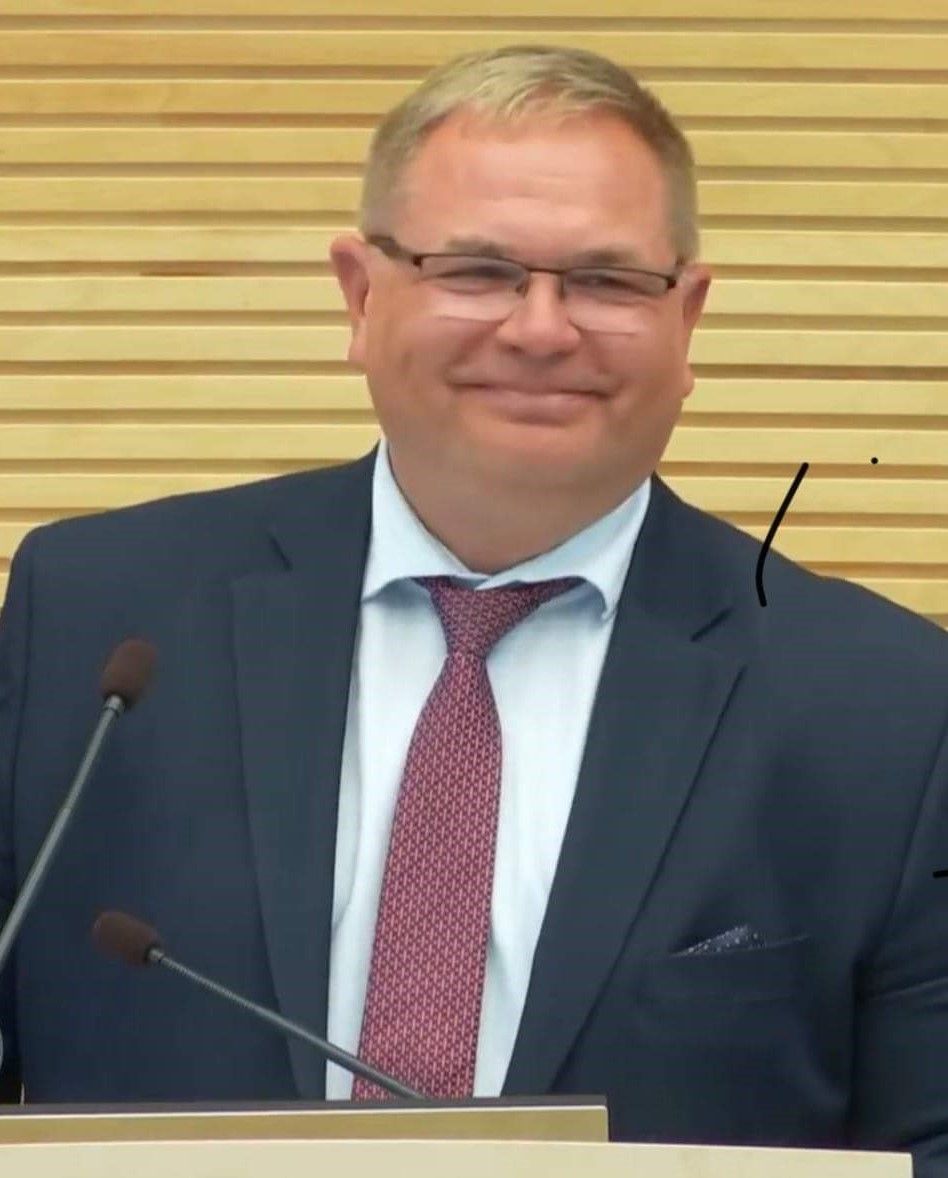 Mindaugas Skritulskas, TS-LKD Seimo narys, išrinktas Mėguvos vienmandatėje rinkimų apygardoje