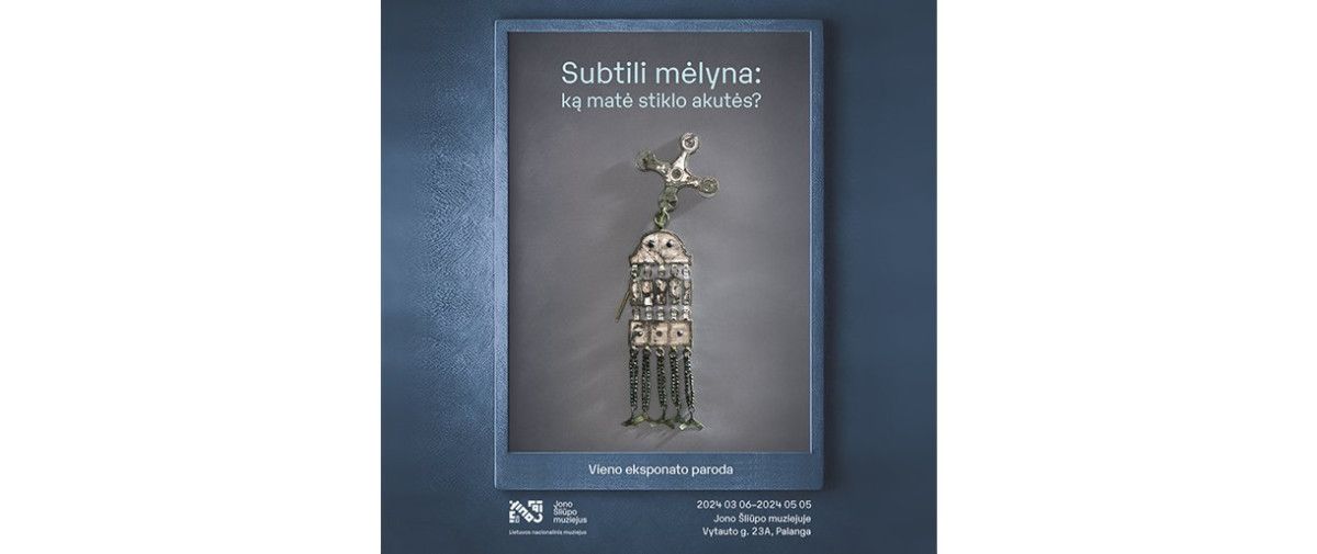Jono Šliūpo muziejaus parodoje – išskirtinis papuošalas, pasakojantis apie kuršių moterį