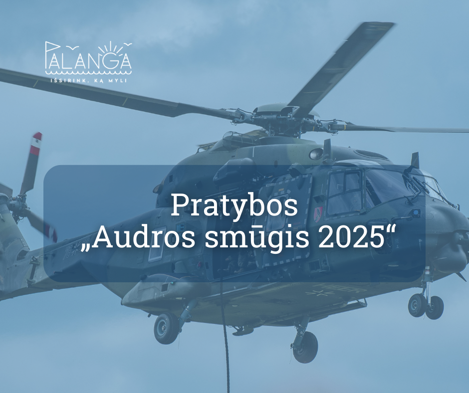 Spalio 13–31 d. Lietuvos kariuomenės Karinės jūrų pajėgos organizuoja pratybas „Audros smūgis 2025“