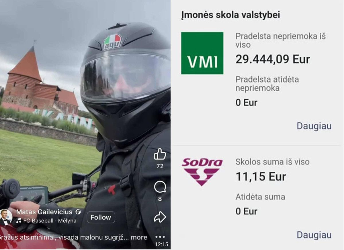 Foto montažas. Nuotrauka iš asmeninės Mato Gailevičiaus paskyros „Facebook.“