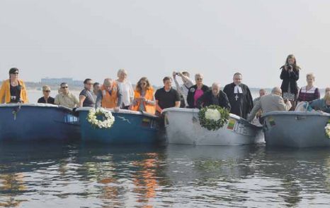 Pakvietusi į Baltų vienybės ir Jūros šventę Šventoji prisiminė ir žuvusius žvejus bei jūrininkus