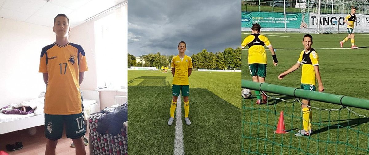 Buvęs FA „Gintaras“ auklėtinis, palangiškis Airik Balasanov, sudalyvavo U-15 Lietuvos rinktinės atrankoje