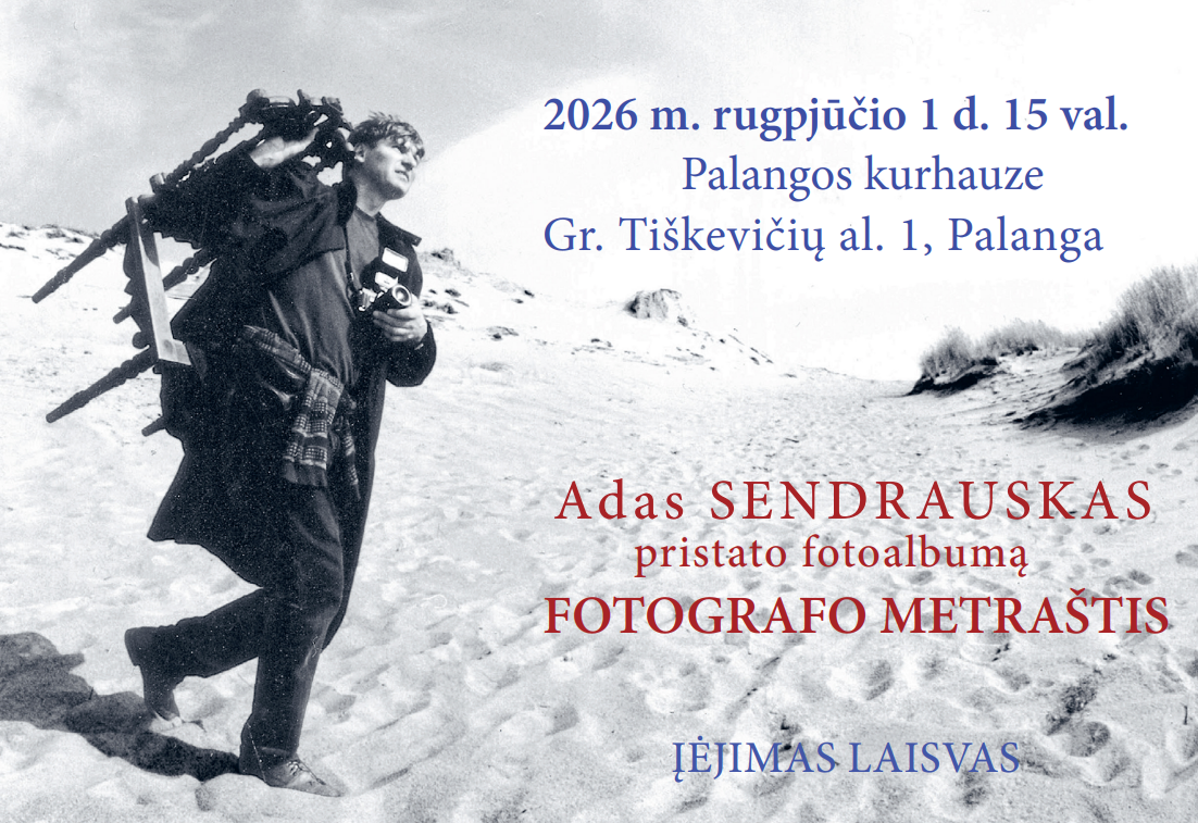 Ado Sendrausko fotoalbumo "Fotografo metraštis" pristatymas