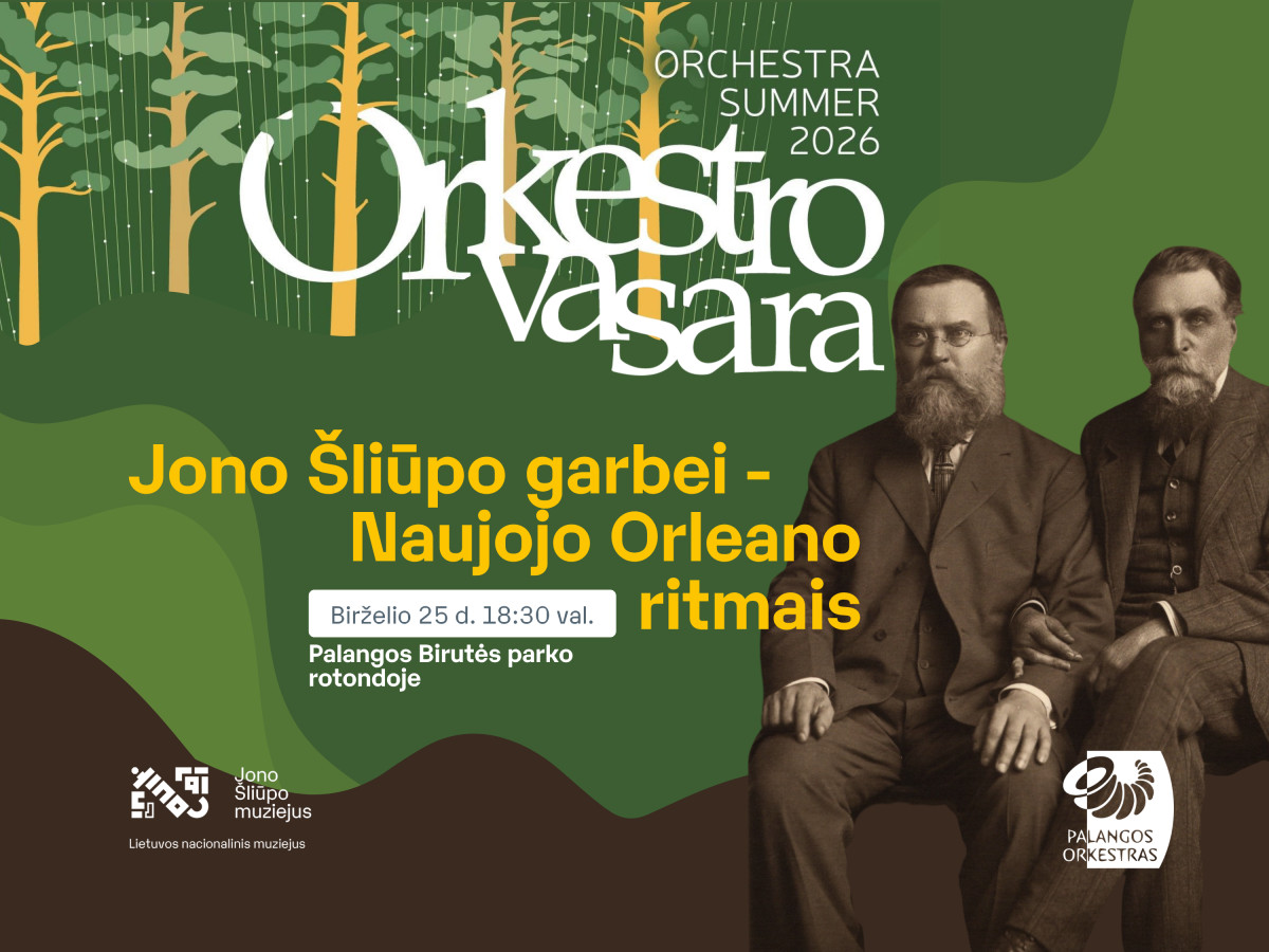 Orkestro vasara 2026: Jono Šliūpo garbei - Naujojo Orleano ritmais