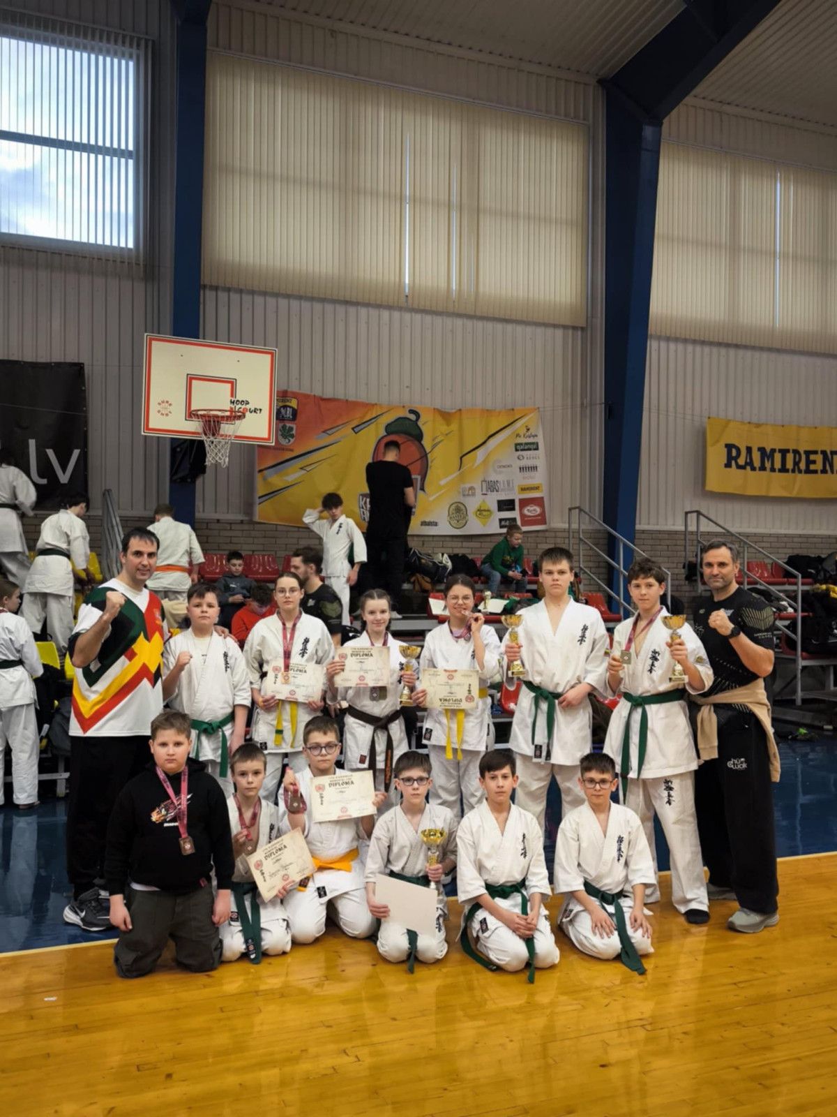 Palangos shodaniečių pergalės Latvijos “17TH ARNIS KRAUKLIS MEMORIAL CUP” varžybose bei pirmoji vieta komandinėje įskaitoje