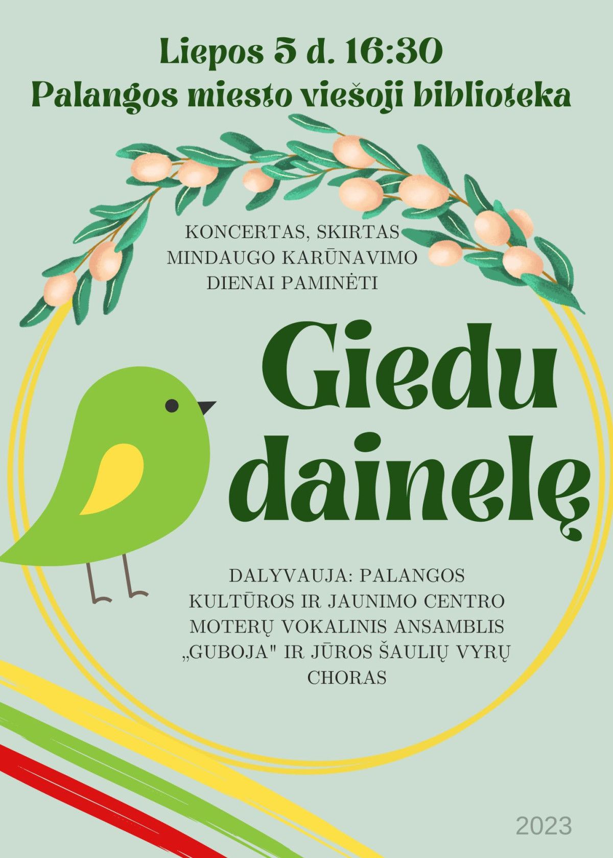 Koncertas, skirtas Mindaugo karūnavimo dienai paminėti