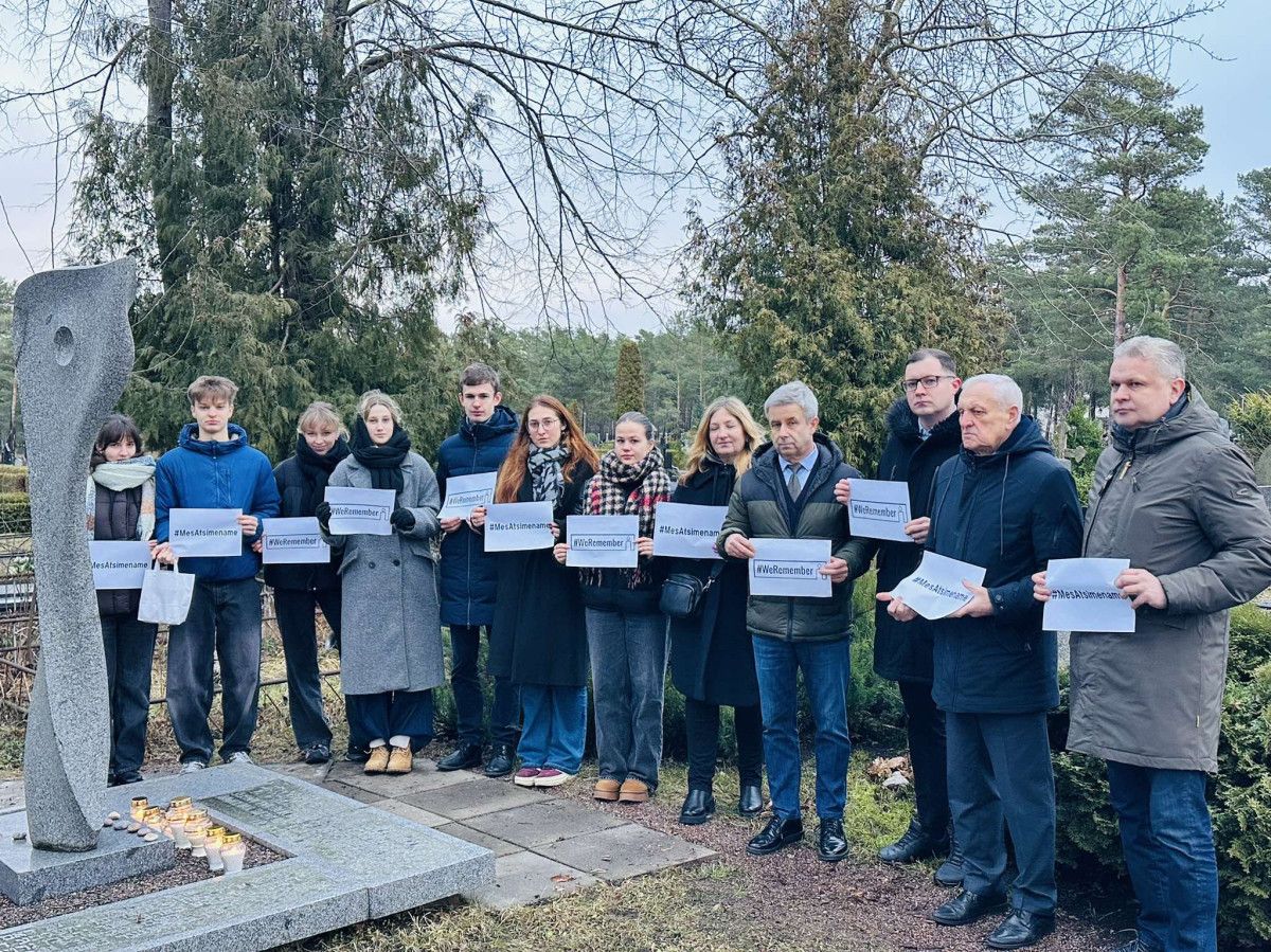 Palangos bendruomenė paminėjo Tarptautinę Holokausto aukų atminimo dieną