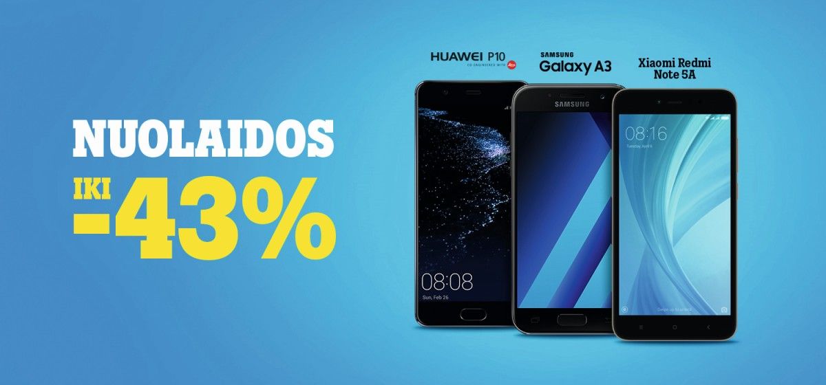 „Tele2“ nuolaidų pavasaris: išmanieji – nuo 3,25 Eur per mėnesį