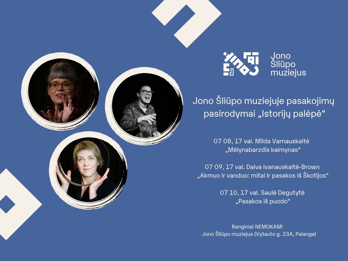 Jono Šliūpo muziejus kvies į pasakojimų pasirodymus „Istorijų palėpė“