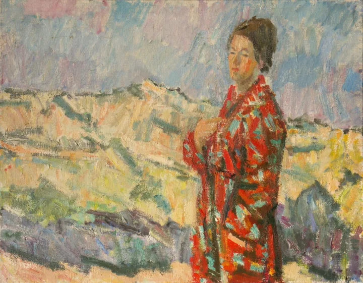 Moteris kopose. 1963 m.
