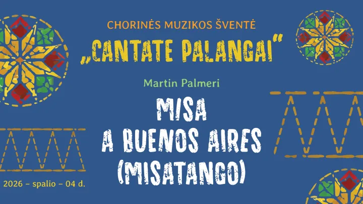 „Cantate Palangai“ virpins bažnyčios skliautus „Mišiose tango ritmu“
