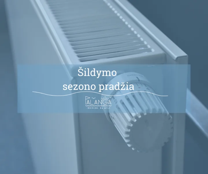 Spalio 12 d. Palangoje skelbiama 2026–2027 m. šildymo sezono pradžia