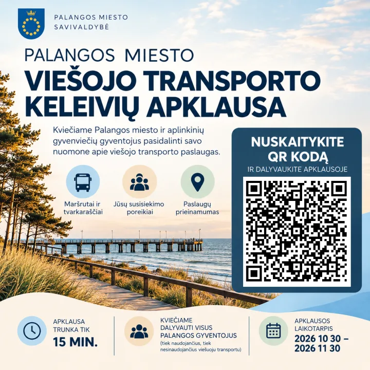 Palangos miesto viešojo transporto keleivių apklausa