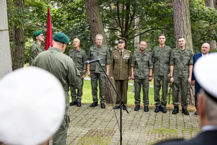 Palangoje įkurta Plechavičiaus karių sąjungos kuopa, jos vadu išrinktas Pranas Vilkauskas (FOTOGALERIJA) – nuotrauka 3