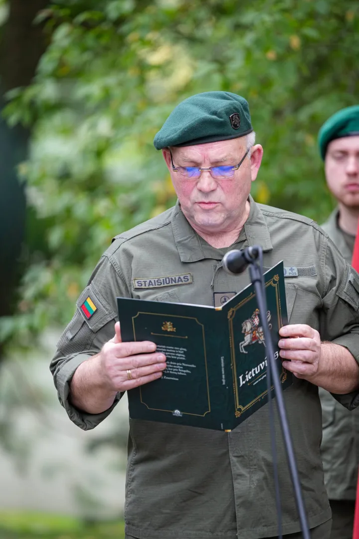 Palangoje įkurta Plechavičiaus karių sąjungos kuopa, jos vadu išrinktas Pranas Vilkauskas (FOTOGALERIJA) – nuotrauka 4