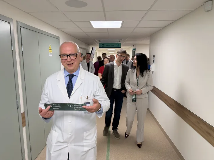 KUL Chirurgijos klinikos vadovas L.Venclauskas
