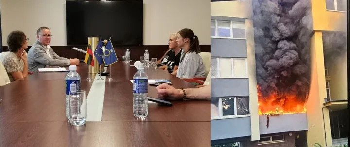 Meras sako, kad savivaldybė gali visiškai kompensuoti Palangoje sprogusio buto remonto darbus