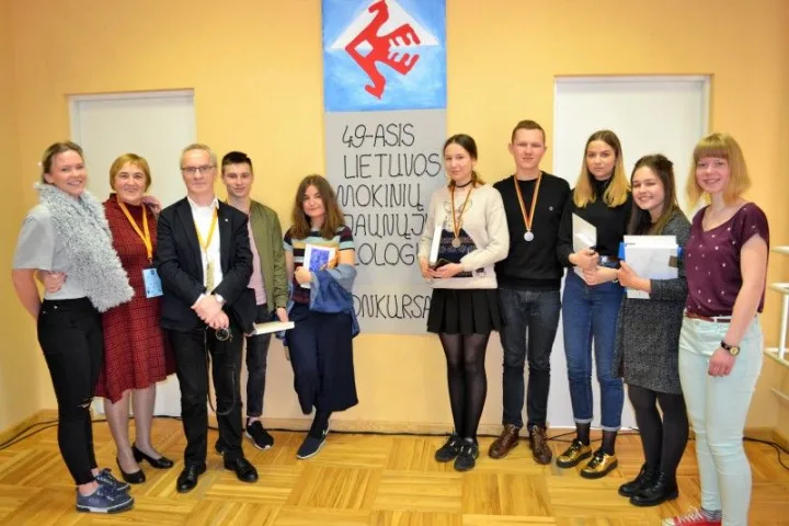 Gimnazistai – Lietuvos mokinių jaunųjų filologų konkurso laureatai