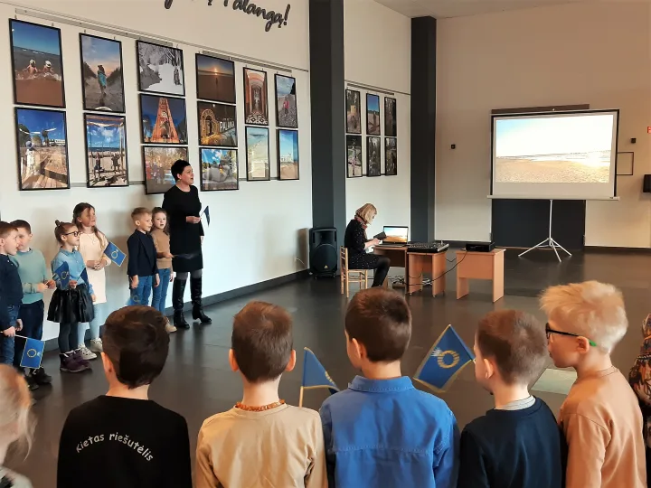 Mažieji palangiškiai kvietė į parodą – nuotrauka 1