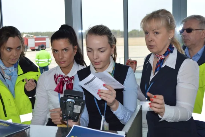 Paskui „Wizz Air“ Palangoje antradienį leidosi ir „Rynair“ lėktuvas – nuotrauka 3