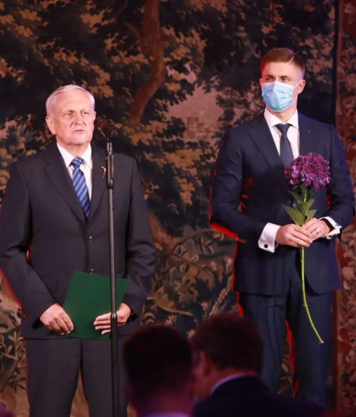 Palangos vicemerui Rimantui Antanui Mikalkėnui – „Auksinės krivūlės“ riterio ženklas už nuopelnus Lietuvos savivaldai, jos plėtrai ir stiprinimui (FOTO GALERIJA) – nuotrauka 1